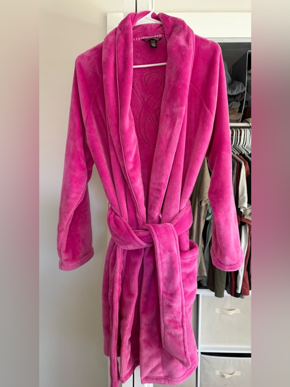 Victoria's Secret Plush Pink Robe